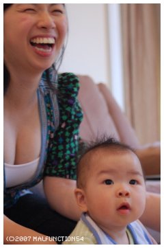 matthew and his mommy